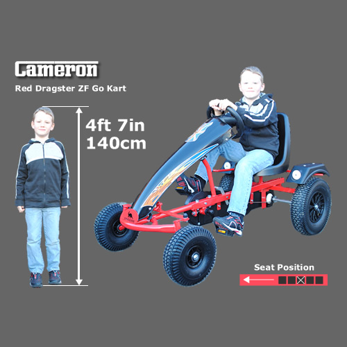 Go kart for a 4ft 7in child